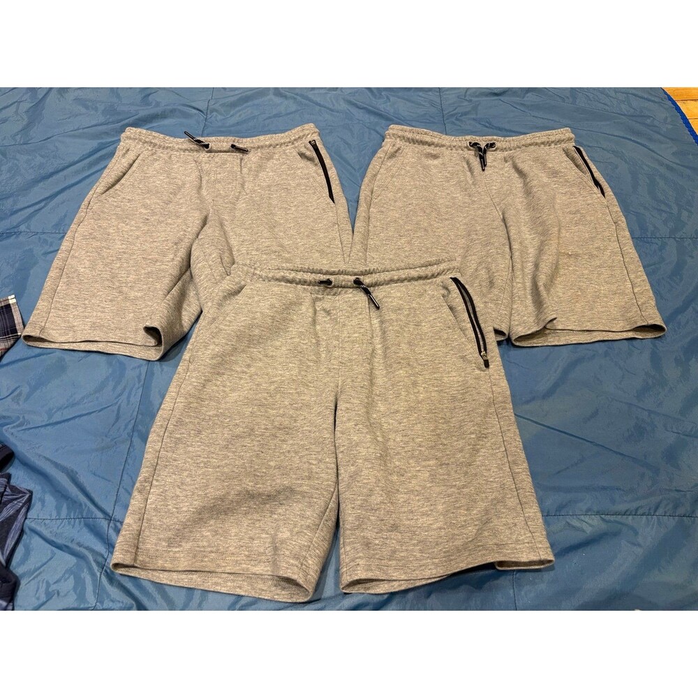 Sonoma M 10/12 sweat shorts lot gray athletic casual adjustable